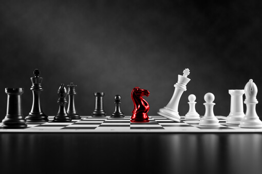 Plateau de jeu d'échecs