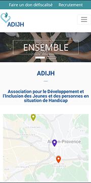 Visuel du projet de ADIJH