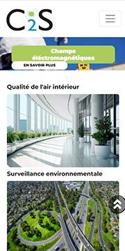 Visuel du projet de C2S Analyses