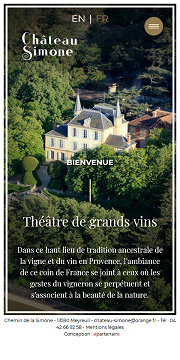Visuel du projet de Château Simone