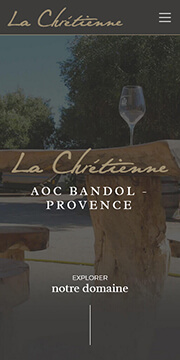 Visuel du projet de Domaine La Chrétienne