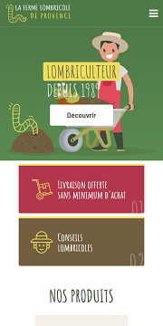 Visuel du projet de Ferme Lombricole