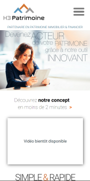 Visuel du projet de H3 Patrimoine
