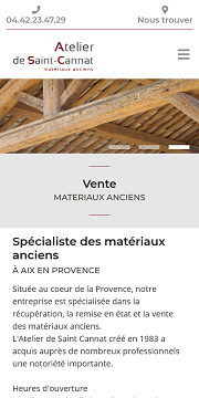 Visuel du projet de Matériaux anciens Atelier St-Cannat