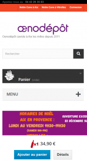 Visuel du projet de Oenodépôt