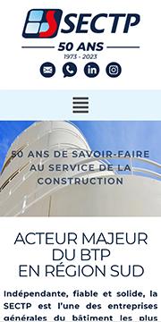 Visuel du projet de SECTP (BTP)