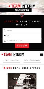 Visuel du projet de Team Interim
