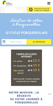 Visuel du projet de Vélo Porquerolles