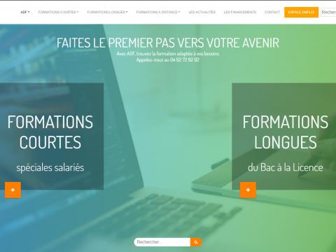 Visuel du projet de ADF Formation