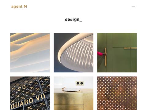 Visuel du projet de Agent M