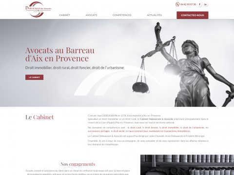 Visuel du projet de Avocats Debeaurain Associés