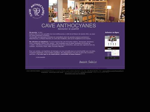 Visuel du projet de Cave Anthocyanes