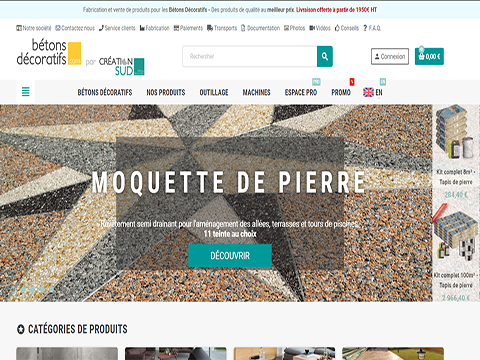 Visuel du projet de Creation Sud (bétons décoratifs)
