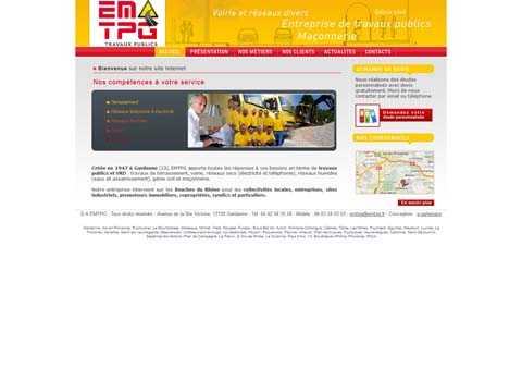 Visuel du projet de EMPTG