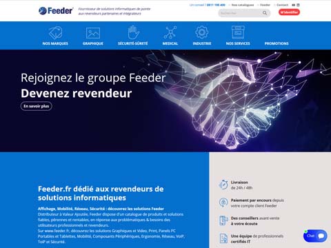 Visuel du projet de Feeder