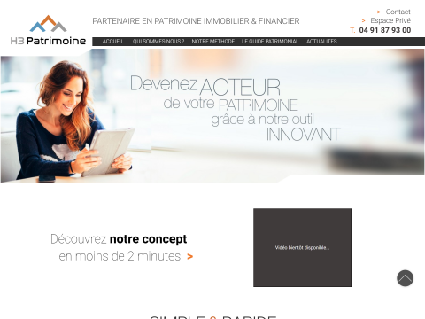 Visuel du projet de H3 Patrimoine