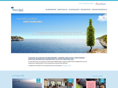 Visuel du projet de Intermed - Vin de Pays de la Méditerranée
