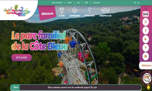 Visuel du projet de Magic Park Land