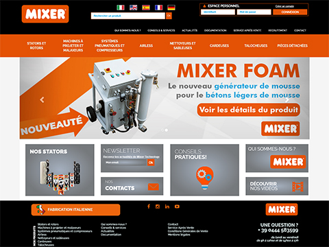 Visuel du projet de Mixer Italie