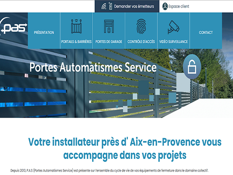 Visuel du projet de PAS