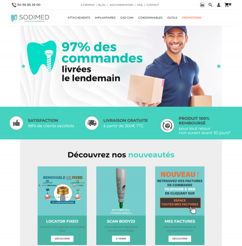 Visuel du projet de Sodimed