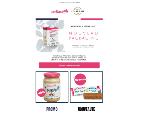 Visuel du projet de Perlamande (e-commerce)